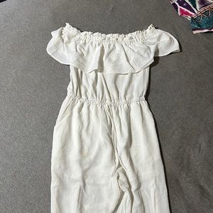 White jumper worn twice